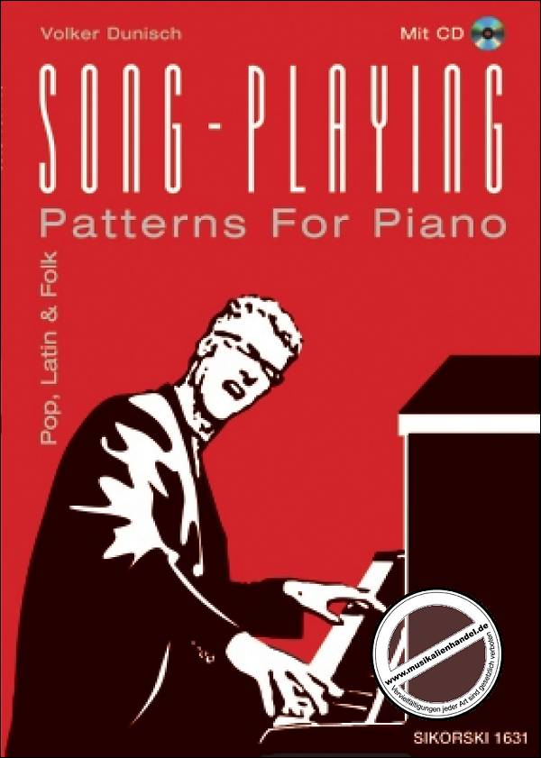 Titelbild für SIK 1631 - SONG PLAYING - PATTERNS FOR PIANO