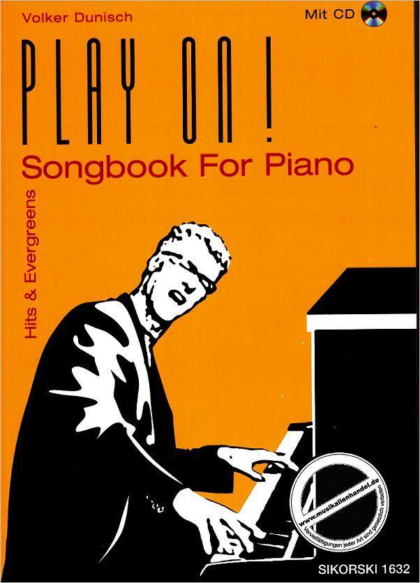 Titelbild für SIK 1632 - PLAY ON - SONGBOOK FOR PIANO