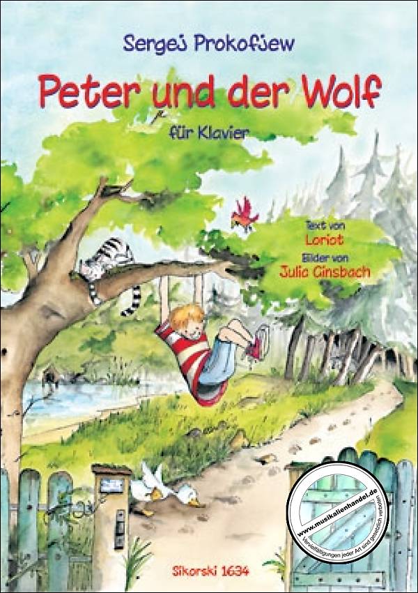 Titelbild für SIK 1634 - PETER + DER WOLF OP 67