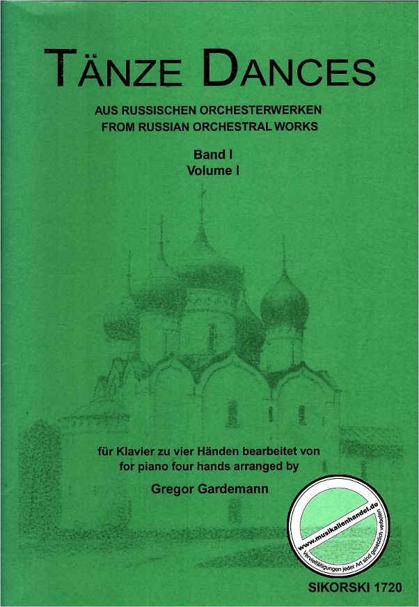 Titelbild für SIK 1720 - TAENZE AUS RUSSISCHEN ORCHESTERWERKEN 1
