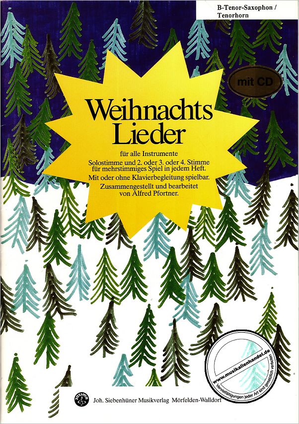 Titelbild für SIEB 20565-CD - WEIHNACHTSLIEDER