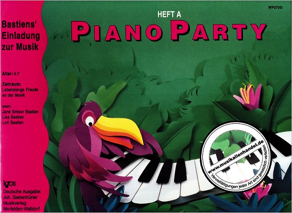 Titelbild für SIEB 20780 - PIANO PARTY A - SCHULE