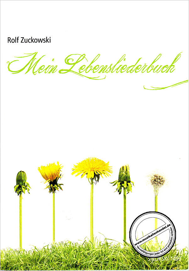Titelbild für SIK 1409 - MEIN LEBENSLIEDERBUCH