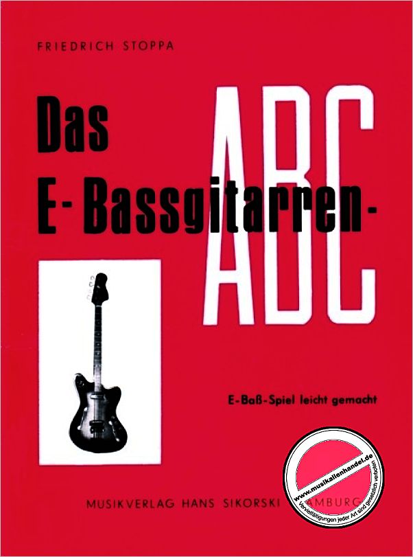 Titelbild für SIK 150 - DAS E-BASSGITARREN ABC