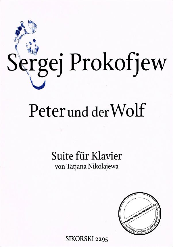 Titelbild für SIK 2295 - PETER + DER WOLF OP 67 - SUITE