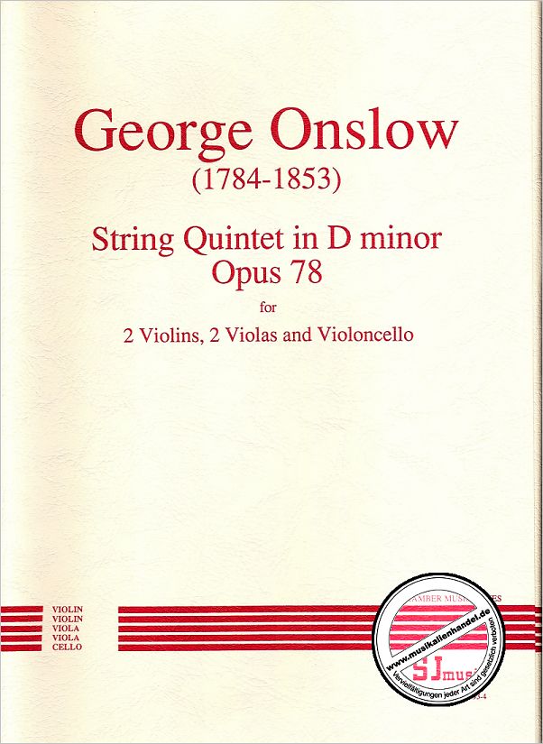 Titelbild für SJMUSIC -Q1993-4 - QUINTETT D-MOLL OP 78
