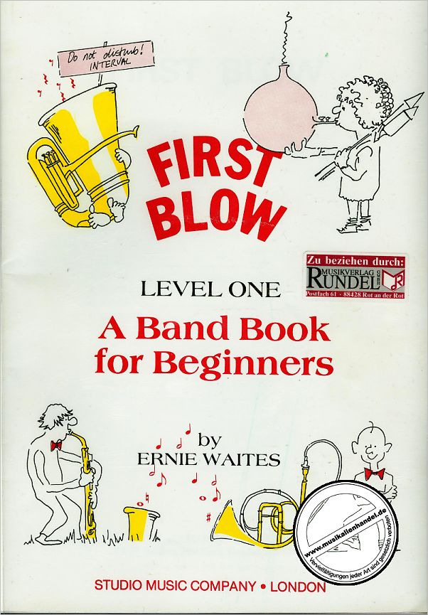 Titelbild für SML 256-7 - FIRST BLOW 1 - A BAND BOOK FOR BEGINNERS