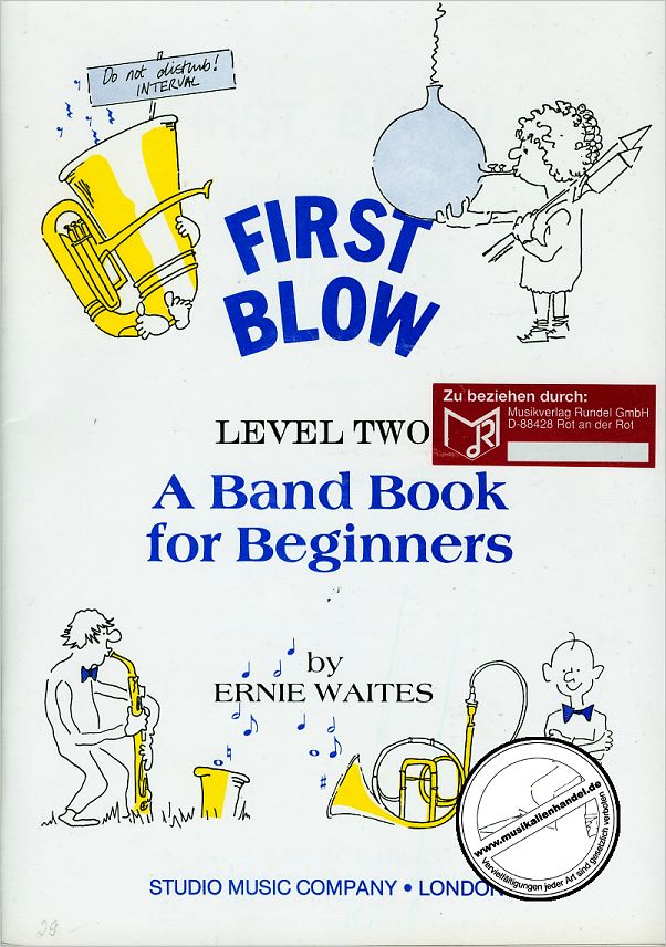 Titelbild für SML 368-7 - FIRST BLOW 2 - A BAND BOOK FOR BEGINNERS