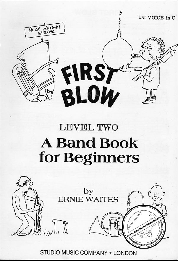 Titelbild für SML 369-1C - FIRST BLOW 2 - A BAND BOOK FOR BEGINNERS