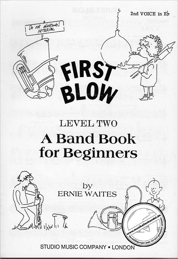 Titelbild für SML 373-2ES - FIRST BLOW 2 - A BAND BOOK FOR BEGINNERS