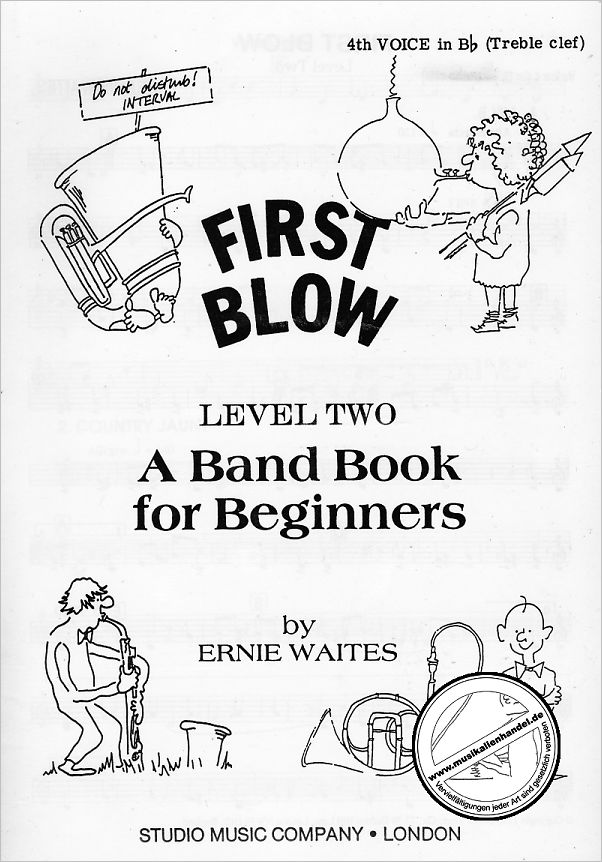 Titelbild für SML 384-4B - FIRST BLOW 2 - A BAND BOOK FOR BEGINNERS