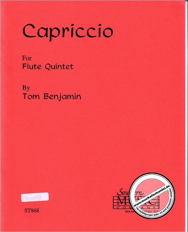 Titelbild für SOU ST868 - CAPRICCIO