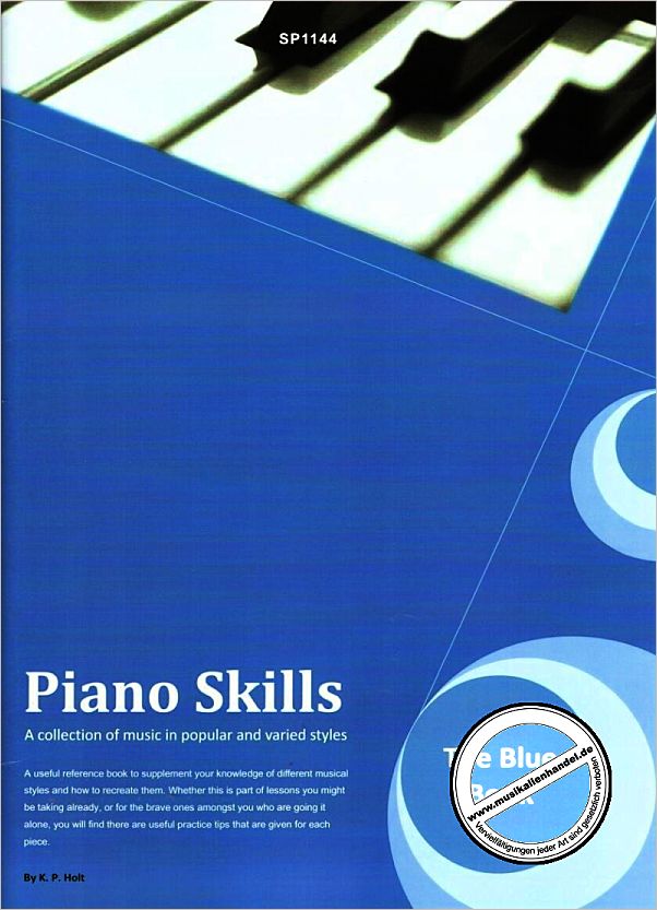 Titelbild für SPARTAN 1144 - PIANO SKILLS - THE BLUE BOOK