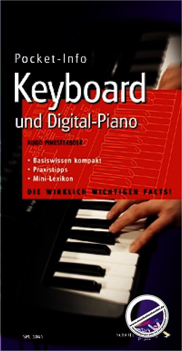 Titelbild für SPL 1045 - POCKET INFO - KEYBOARD UND DIGITAL PIANO