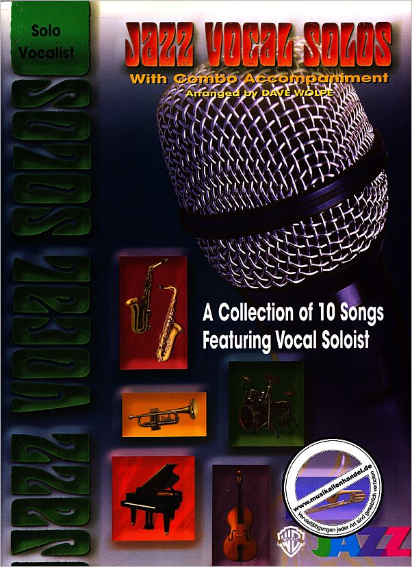 Titelbild für SPVM 03001 - JAZZ VOCAL SOLOS