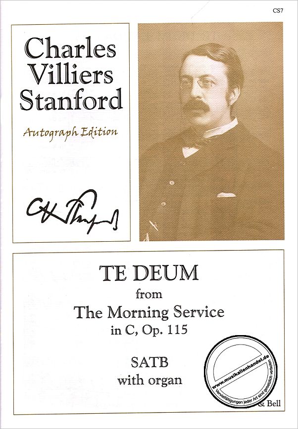 Titelbild für STAINER -CS7 - TE DEUM LAUDAMUS C-DUR (MORNING SERVICE OP 115)