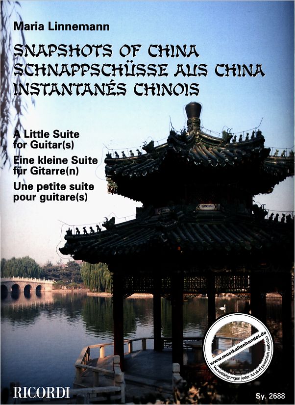 Titelbild für SY 2688 - SNAPSHOTS OF CHINA