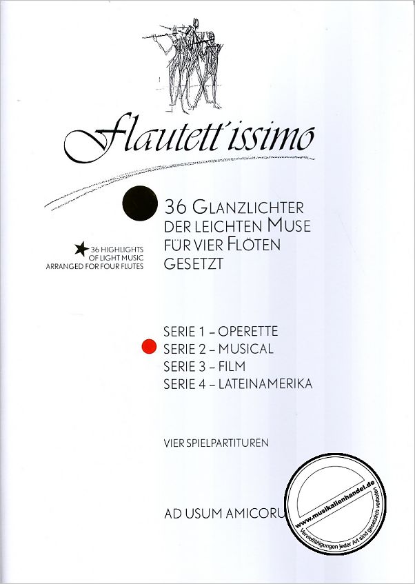 Titelbild für SYRINX 109 - FLAUTETTISSIMO 2 - MUSICAL