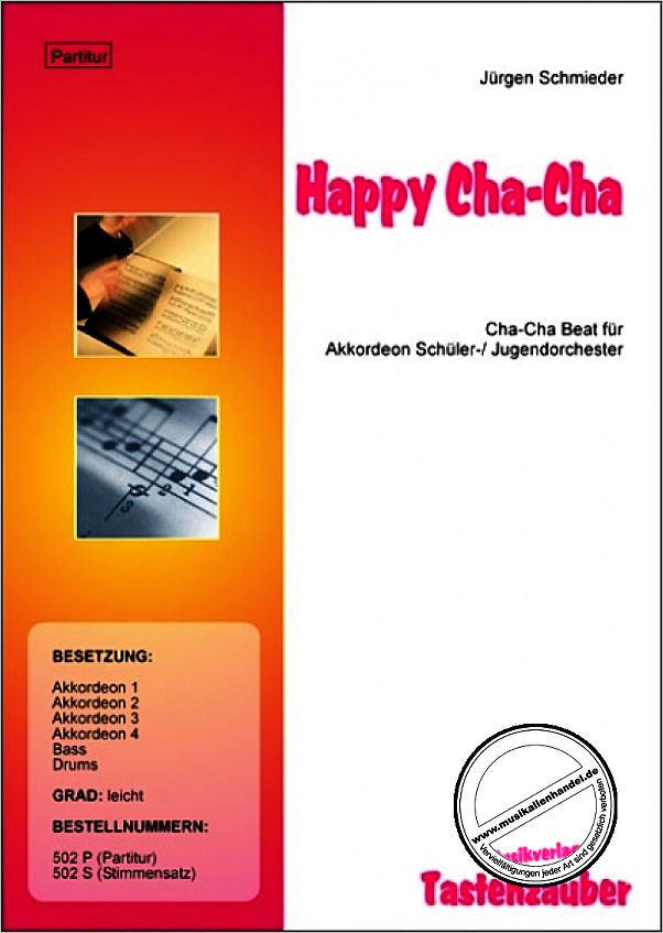 Titelbild für TAST 502-P - HAPPY CHA CHA