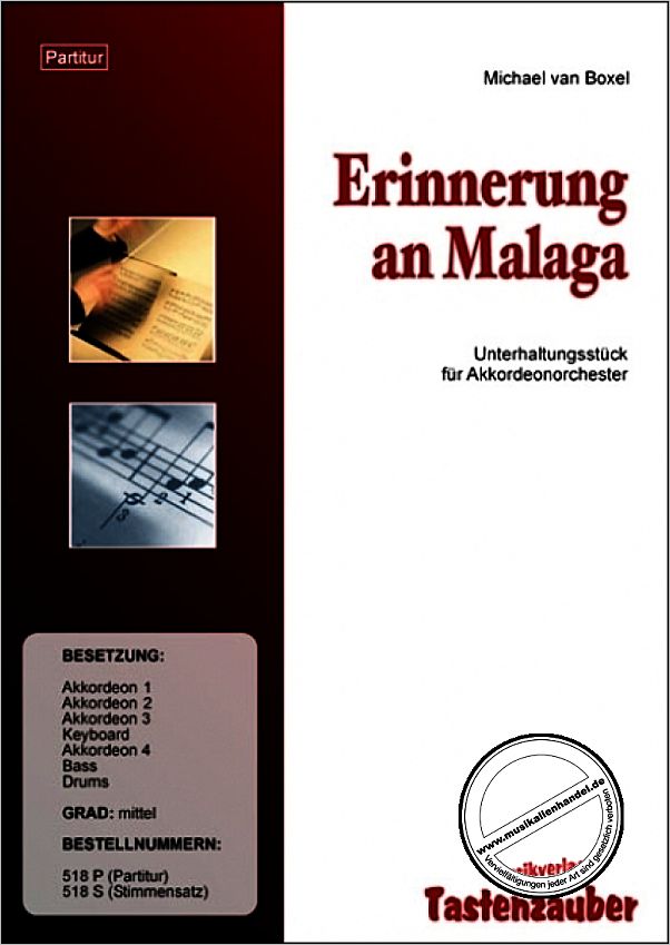 Titelbild für TAST 518-P - ERINNERUNG AN MALAGA