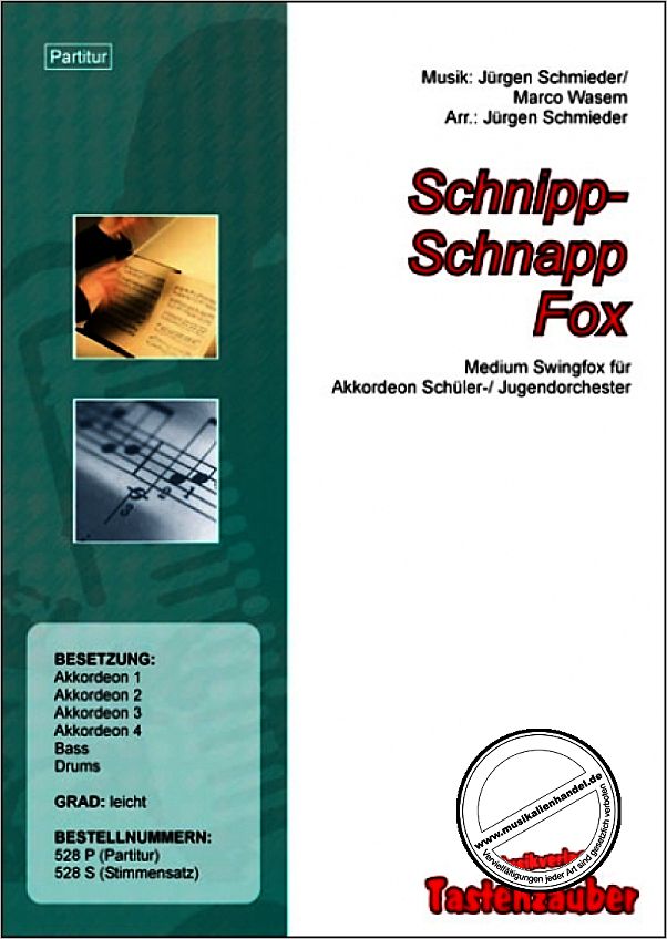 Titelbild für TAST 528-ST - SCHNIPP SCHNAPP FOX