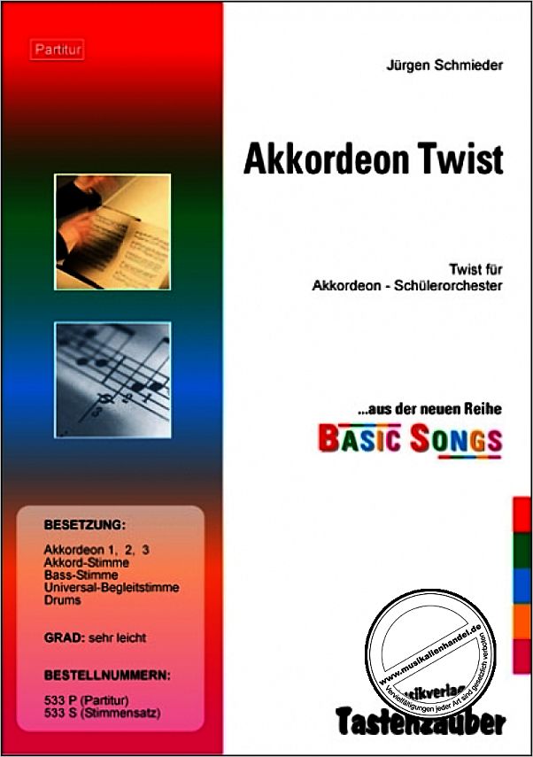 Titelbild für TAST 533-ST - AKKORDEON TWIST