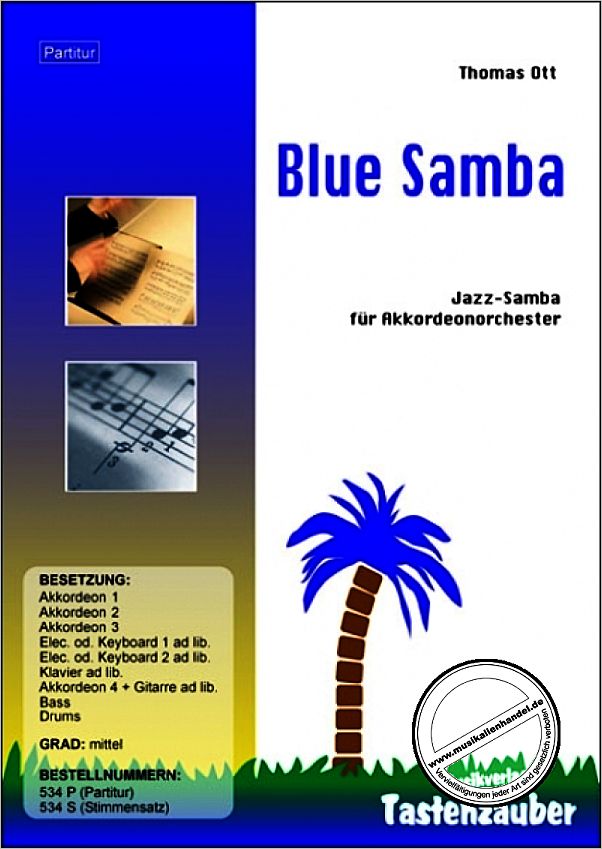 Titelbild für TAST 534-P - BLUE SAMBA