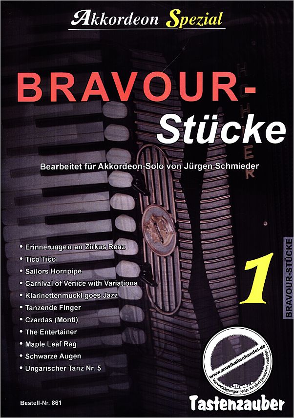 Titelbild für TAST 861 - BRAVOURSTUECKE