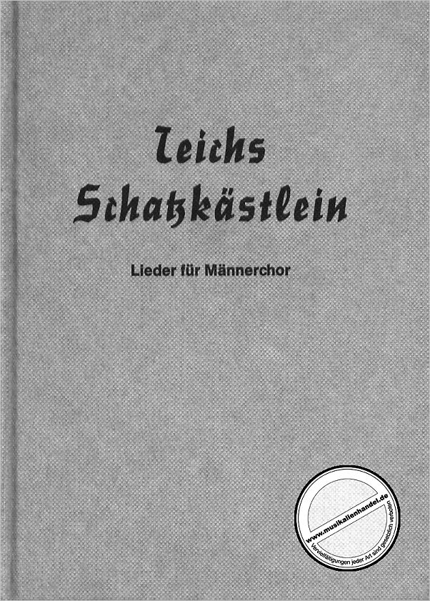 Titelbild für TEICH 1226 - TEICHS SCHATZKAESTLEIN