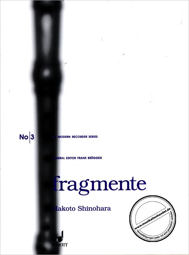 Titelbild für TMR 3 - FRAGMENTE (1968)