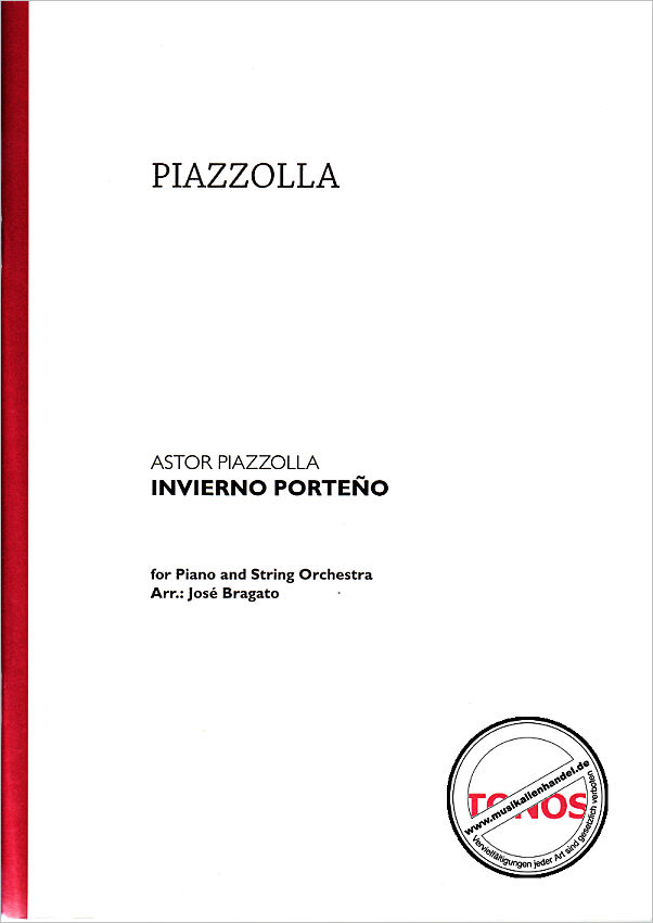 Titelbild für TONOS 20079 - INVIERNO PORTENO
