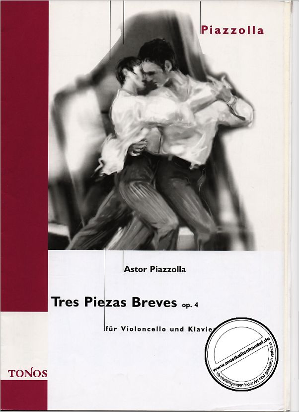 Titelbild für TONOS 21050 - TRES PIEZAS BREVES OP 4