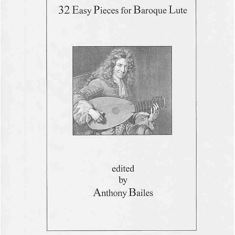 Titelbild für TREE 1984 - 32 EASY PIECES FOR BAROQUE LUTE