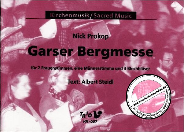 Titelbild für TRIO -KM007 - GARSER BERGMESSE