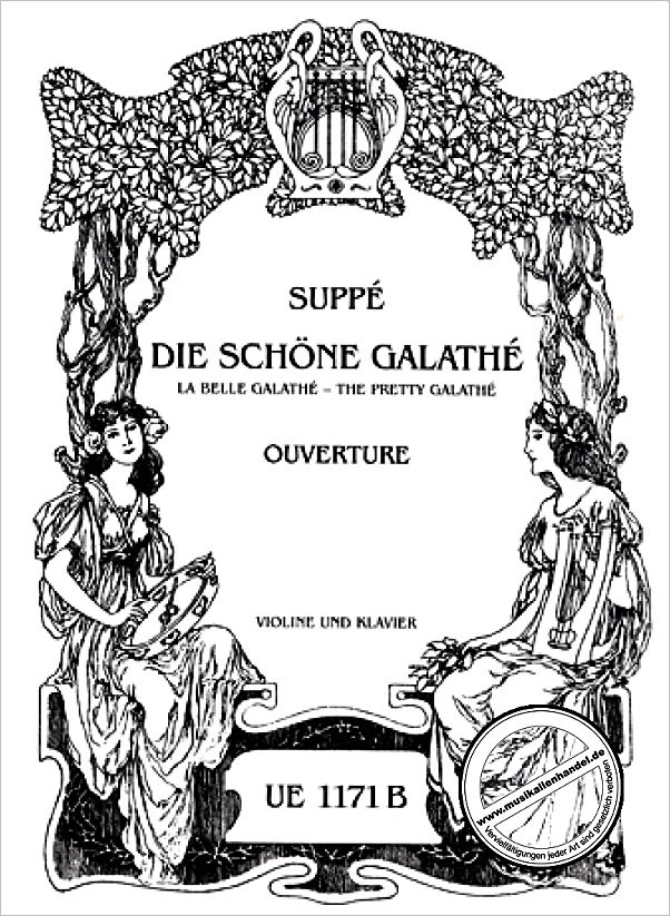 Titelbild für UE 1171B - DIE SCHOENE GALATHEE - OUVERTUERE