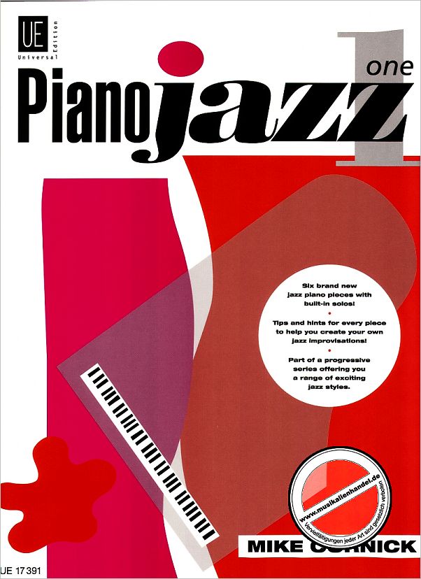 Titelbild für UE 17391 - PIANO JAZZ 1