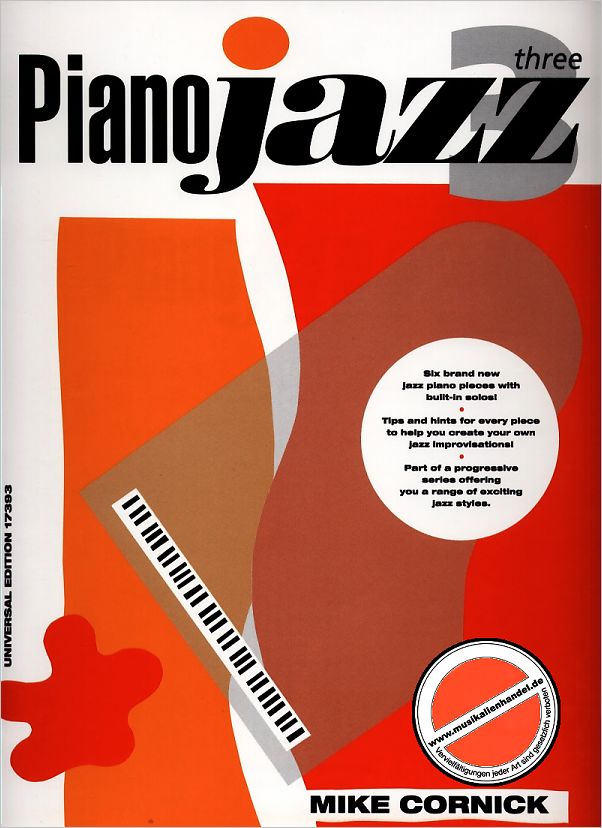 Titelbild für UE 17393 - PIANO JAZZ 3