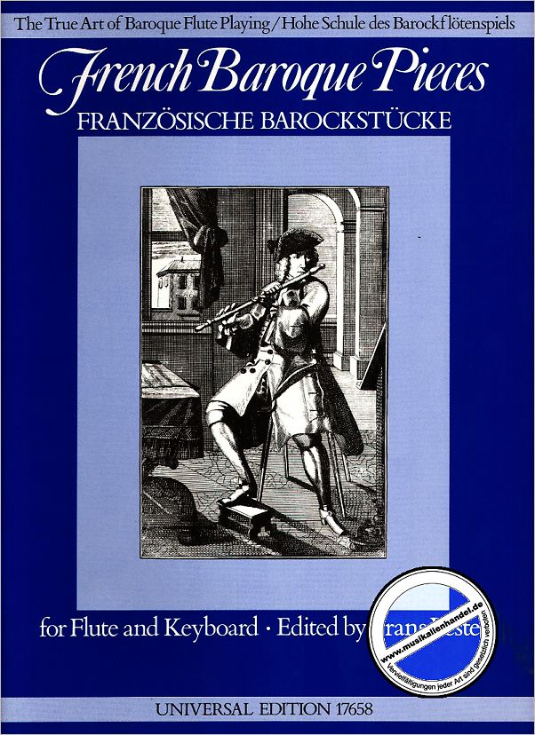 Titelbild für UE 17658 - FRANZOESISCHE BAROCKSTUECKE