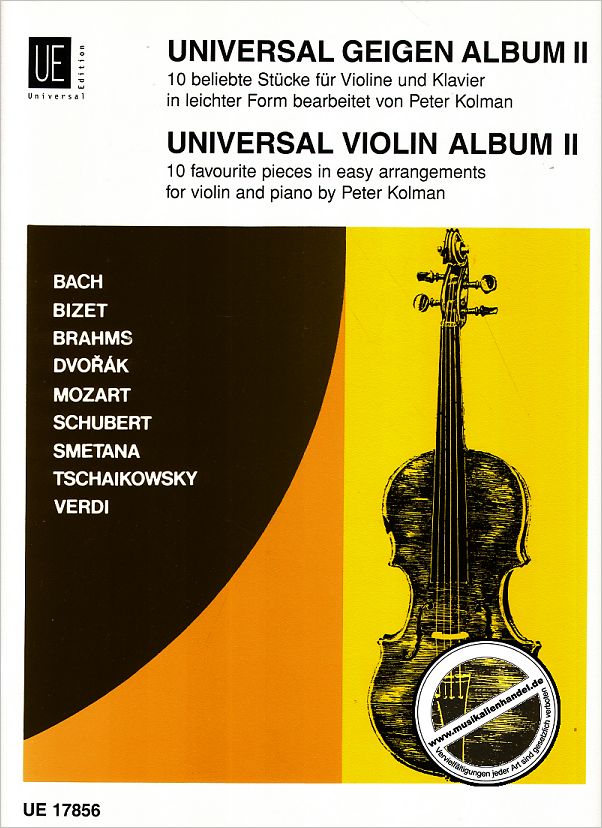 Titelbild für UE 17856 - UNIVERSAL GEIGEN ALBUM 2