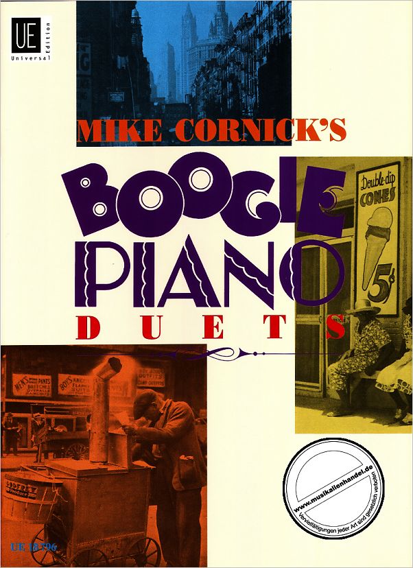Titelbild für UE 18796 - BOOGIE PIANO DUETS