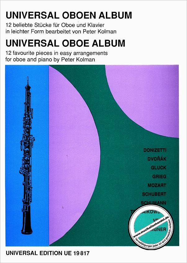 Titelbild für UE 19817 - UNIVERSAL OBOEN ALBUM