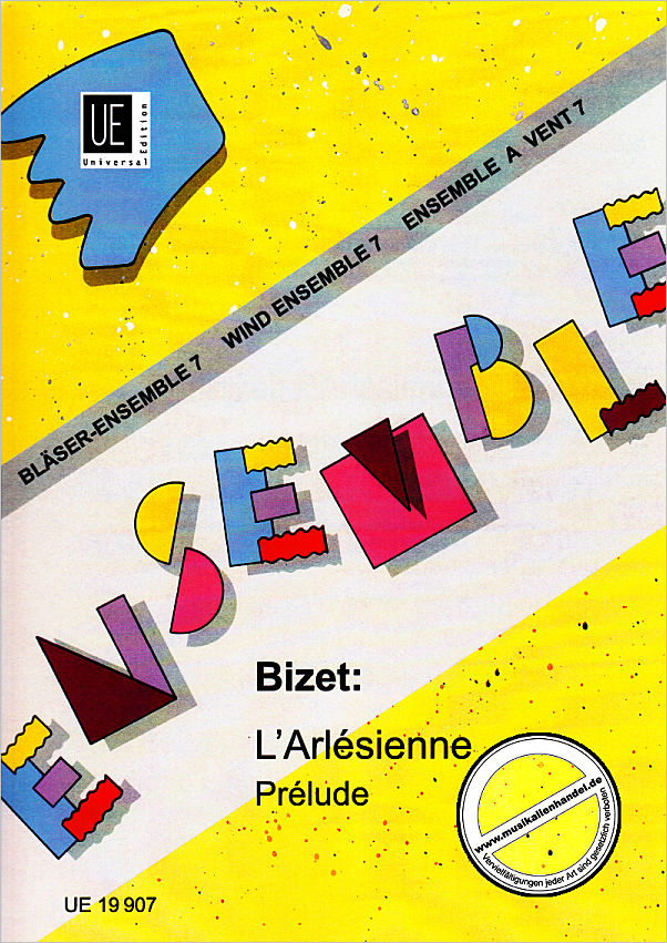 Titelbild für UE 19907 - L'ARLESIENNE - PRELUDE