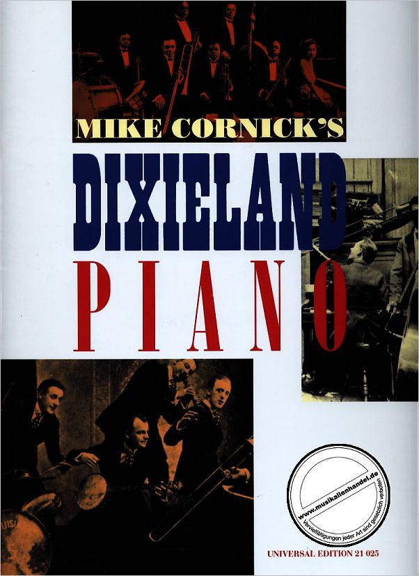 Titelbild für UE 21025 - DIXIELAND PIANO