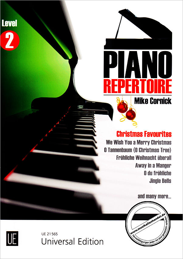 Titelbild für UE 21565 - PIANO REPERTOIRE LEVEL 2