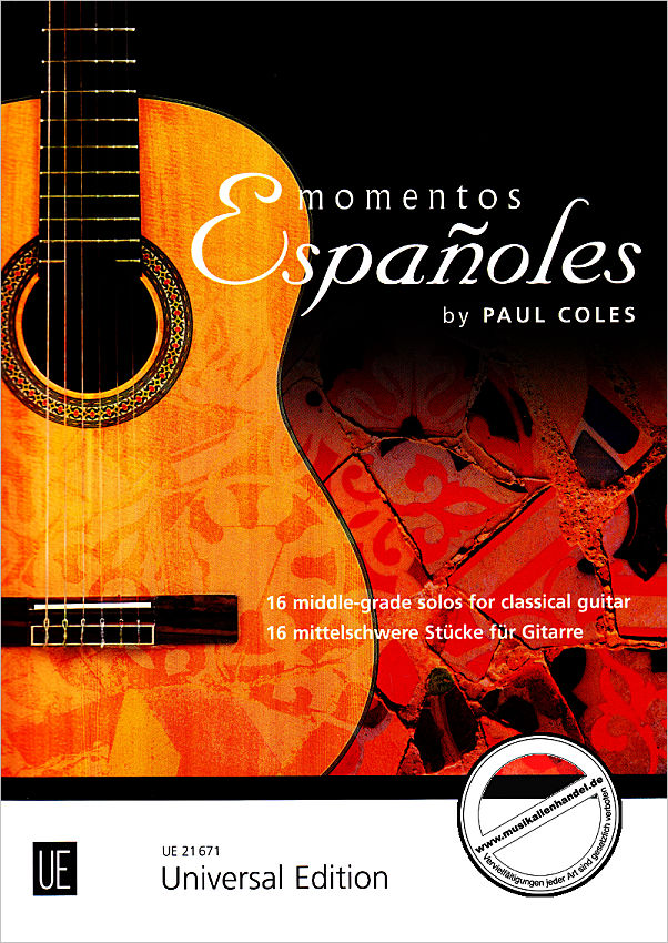 Titelbild für UE 21671 - MOMENTOS ESPANOLES