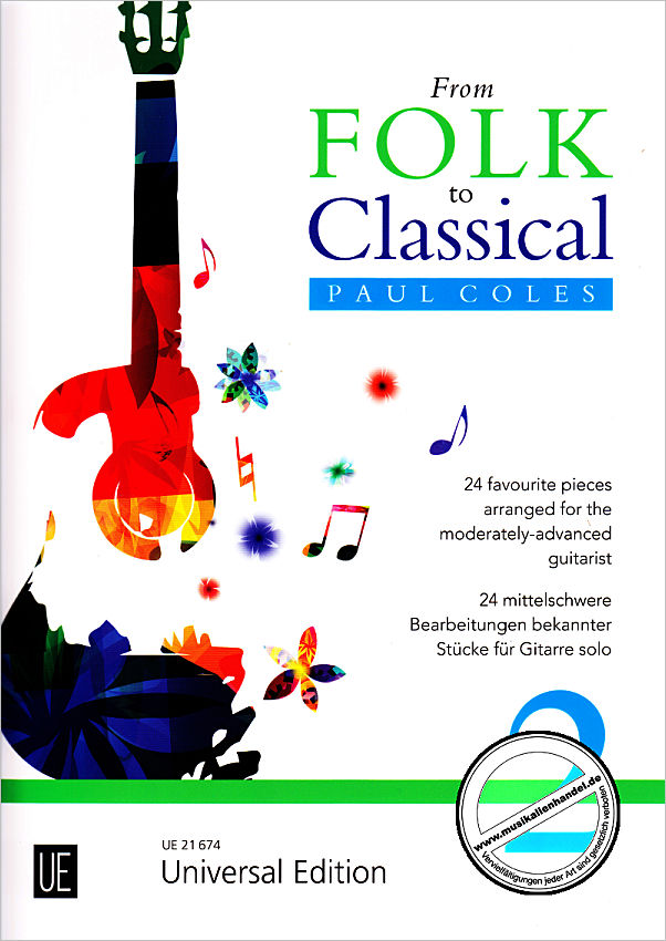 Titelbild für UE 21674 - From Folk to Classical 2