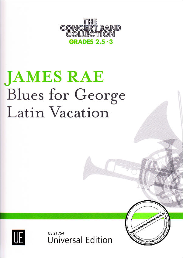 Titelbild für UE 21754 - Blues for George | Latin vacation