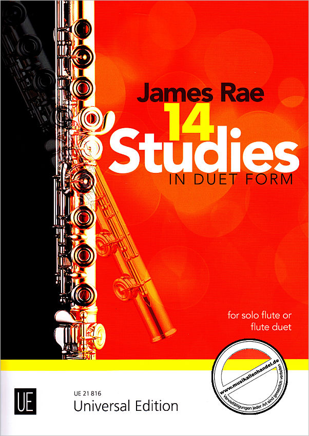 Titelbild für UE 21816 - 14 Studies in duet form