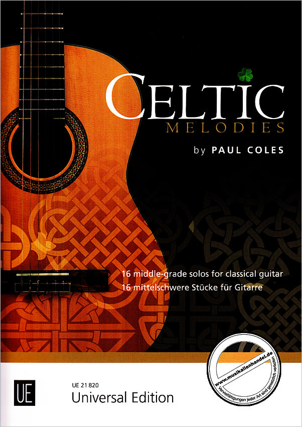 Titelbild für UE 21820 - Celtic melodies