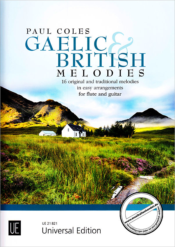 Titelbild für UE 21821 - Gaelic + British melodies